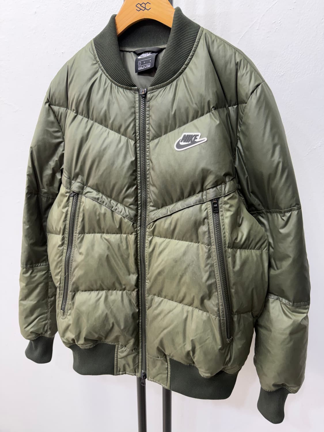 정품) 나이키 남성 붐버 패딩 L 상품이미지3