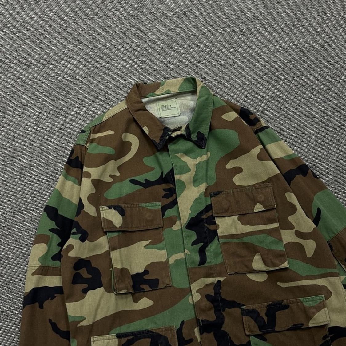 미군 우드랜드 카모 자켓v0416 상품이미지3