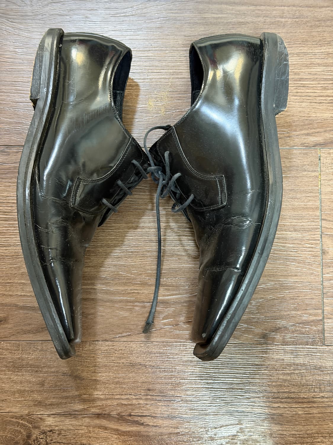 후망 스퀘어토 레더 부츠 260mm  상품이미지3