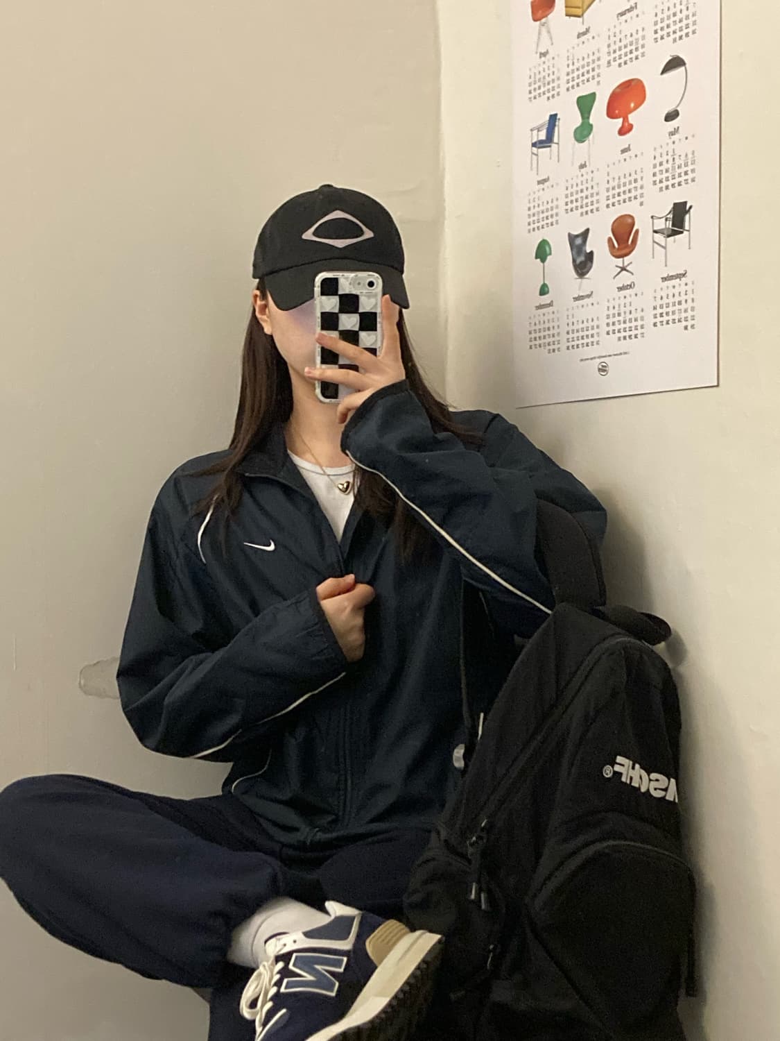 나이키 바람막이 (곤색) 상품이미지1