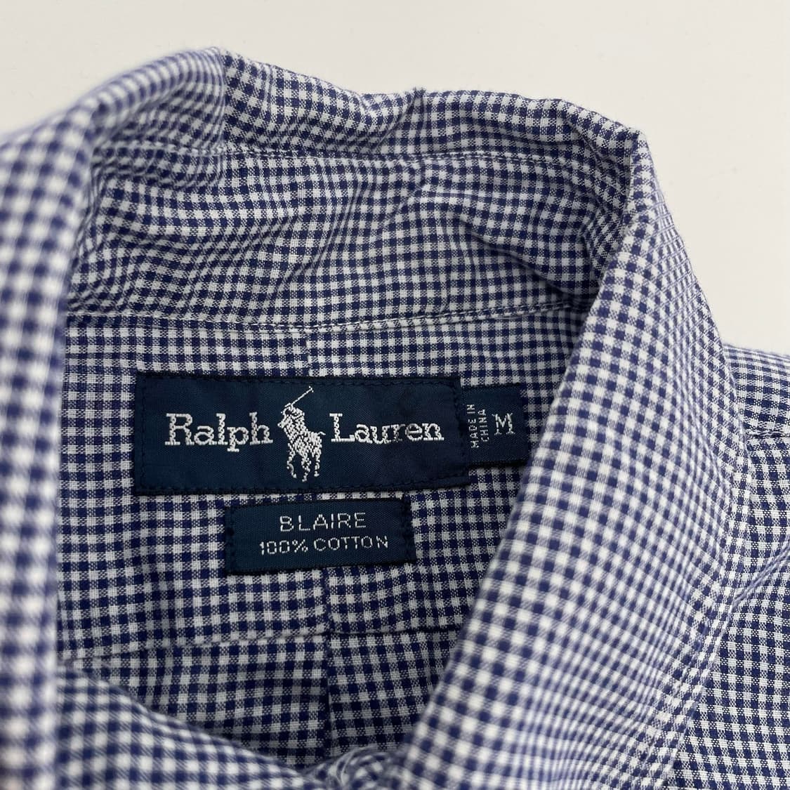 폴로 랄프로렌 체크 반팔 셔츠 상품이미지4