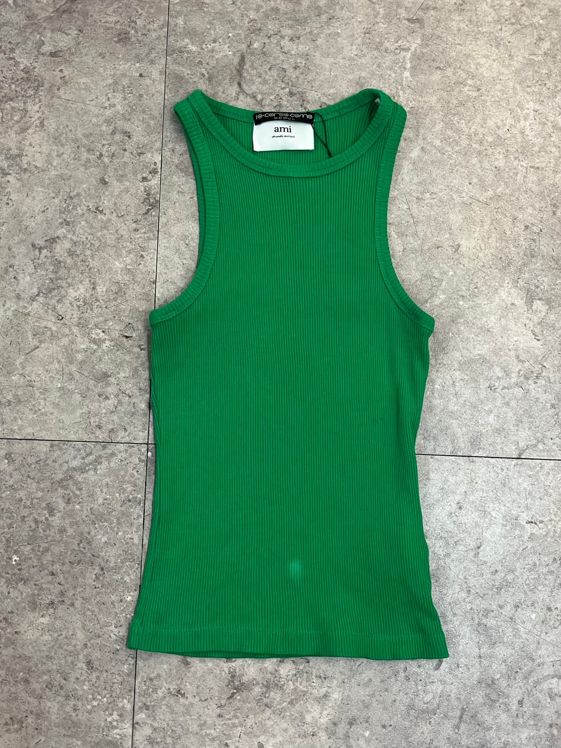 아미 슬리브리스 그린 XS #csz3795 상품이미지4