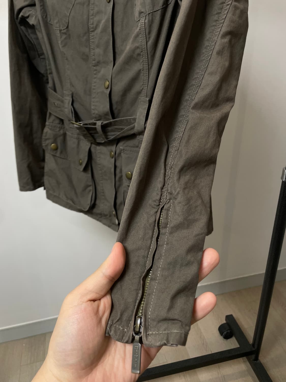 (M) Barour 바버 x 브롬튼 코튼 인터네셔널 자켓 상품이미지3