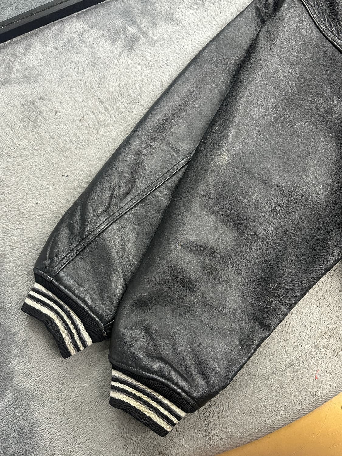 00s 로카웨어 레더 자켓 2XL 상품이미지7