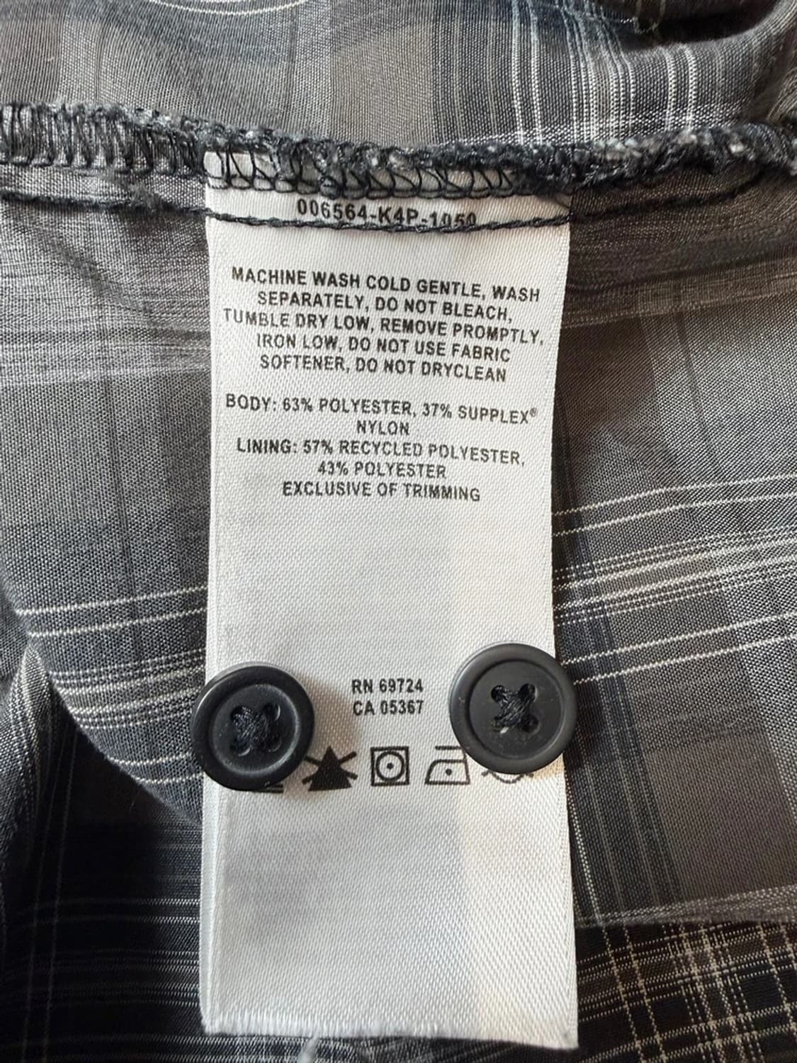 컬럼비아 실버 릿지 플래드 롱 슬리브 셔츠 PN9526 상품이미지6