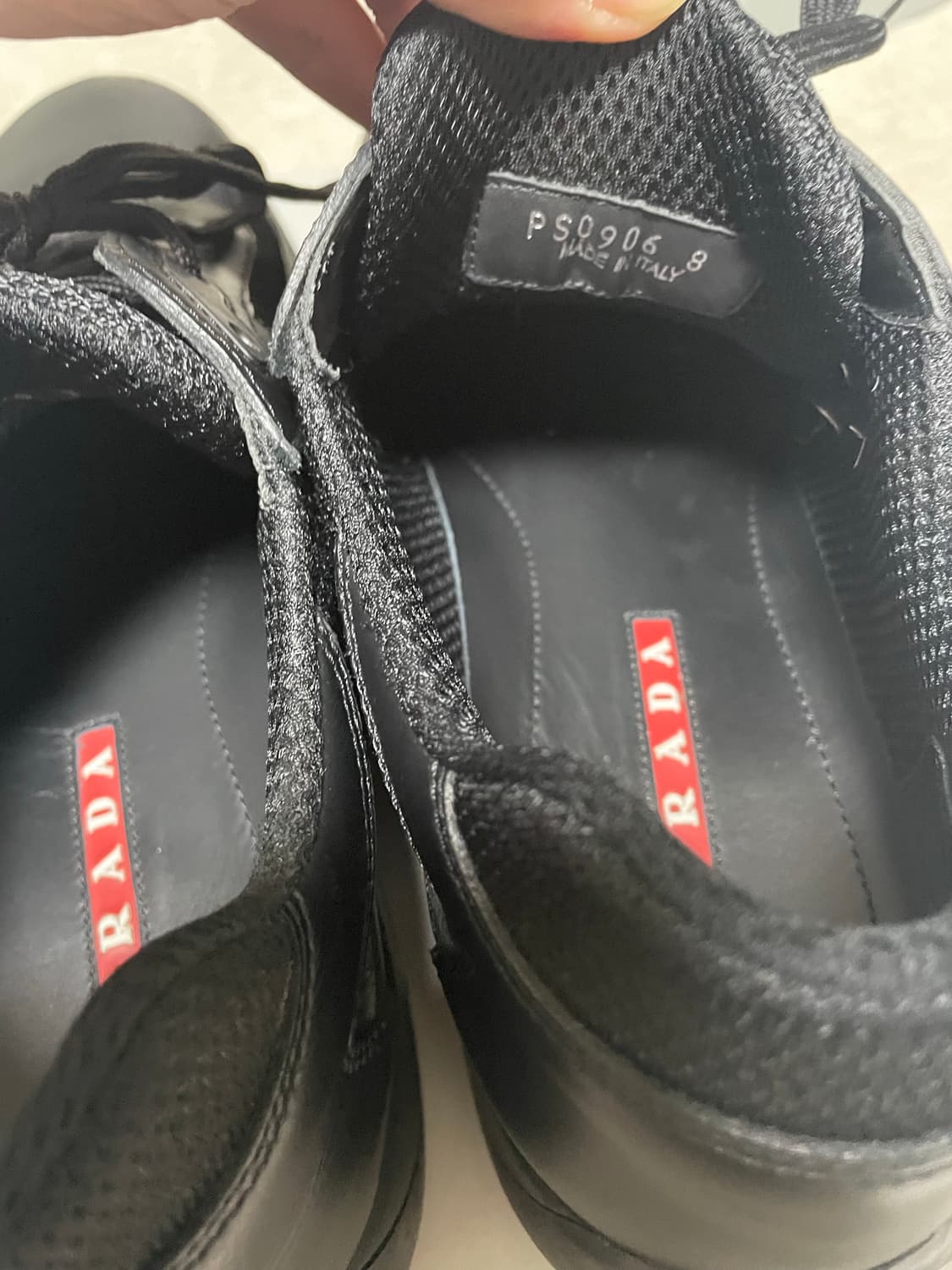 프라다 아메리카컵 8 블랙 상품이미지2