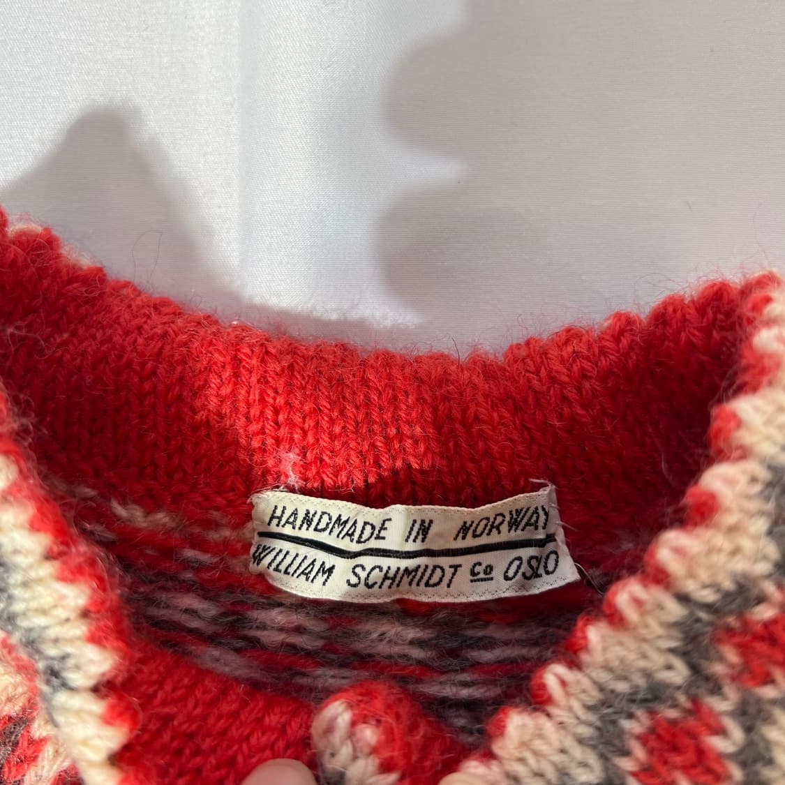 60s~70s WILLIAM SCHMIDT CO OSLO 노르웨이 가디건 상품이미지2