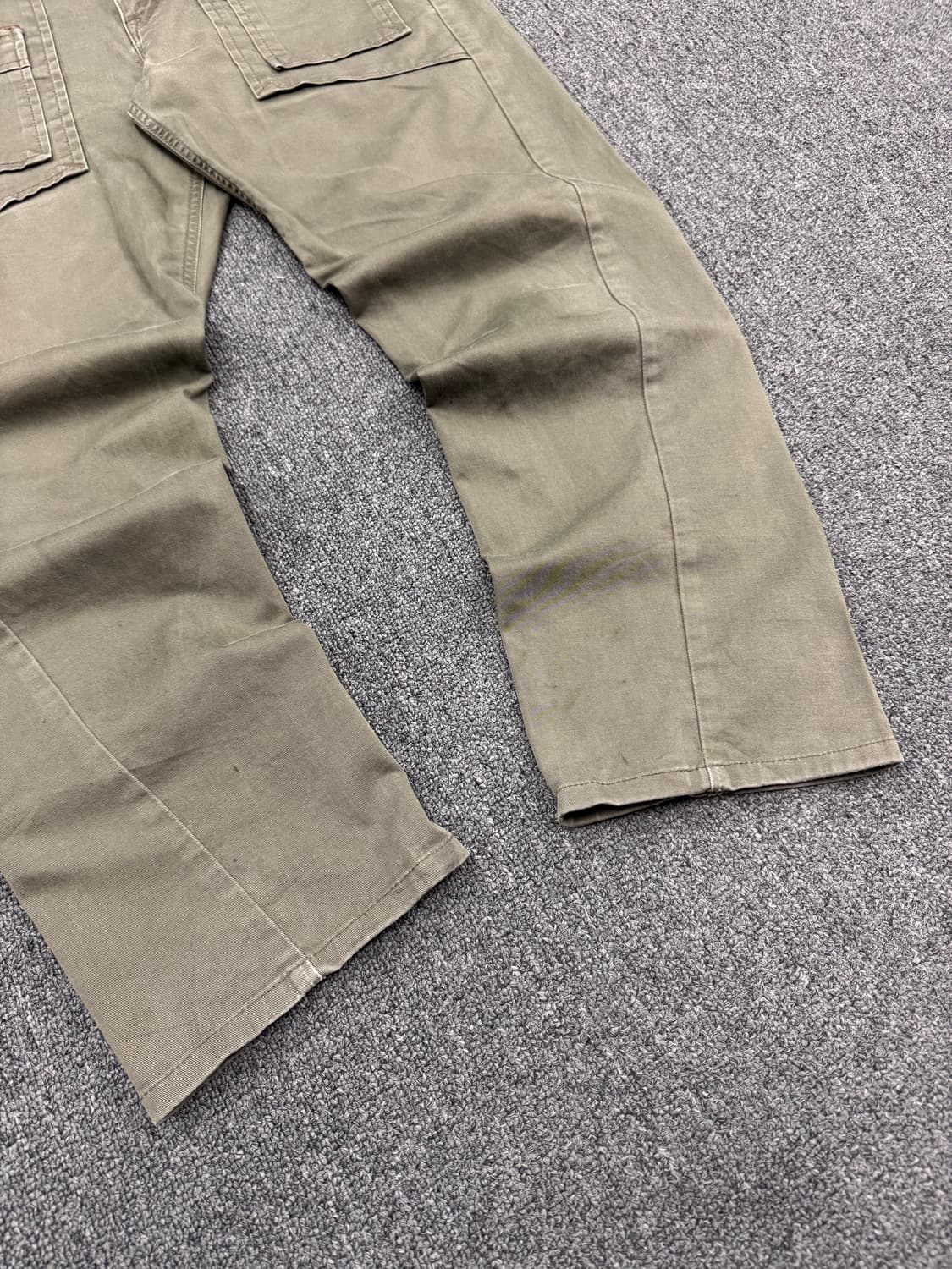 M)에드윈 빈티지 KX0003 올리브 더블포켓 코튼팬츠 상품이미지4