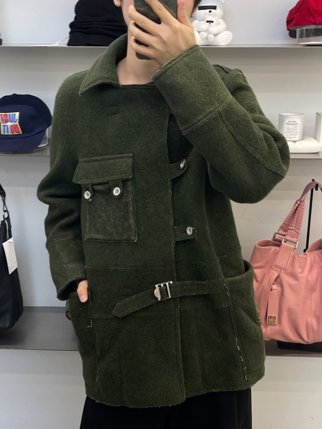 Toll Free Dine Garment  멜톤 울 스웨디시 코트 상품이미지2