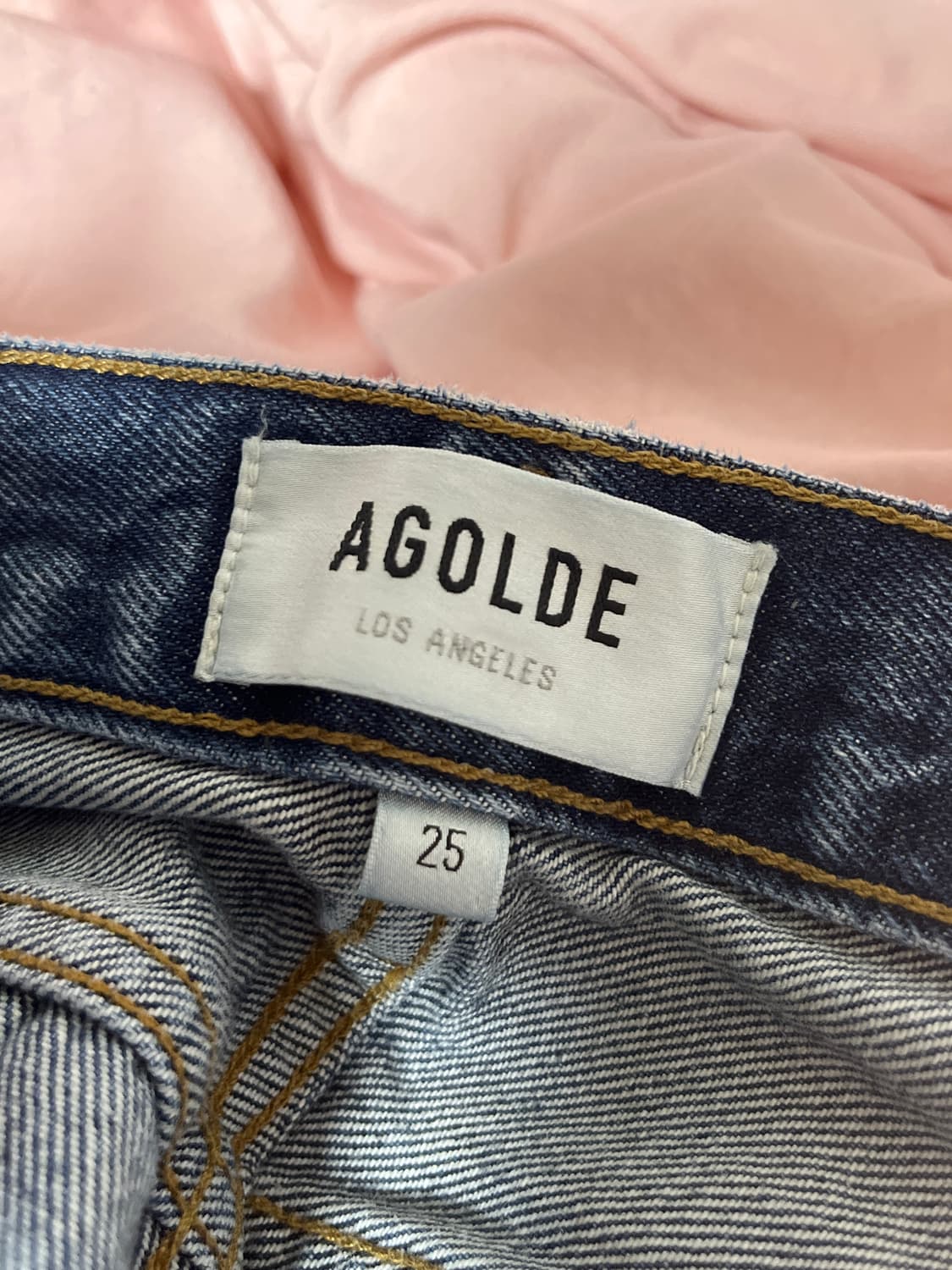 Agolde 스트레이트 핏 청바지 (25) 상품이미지3