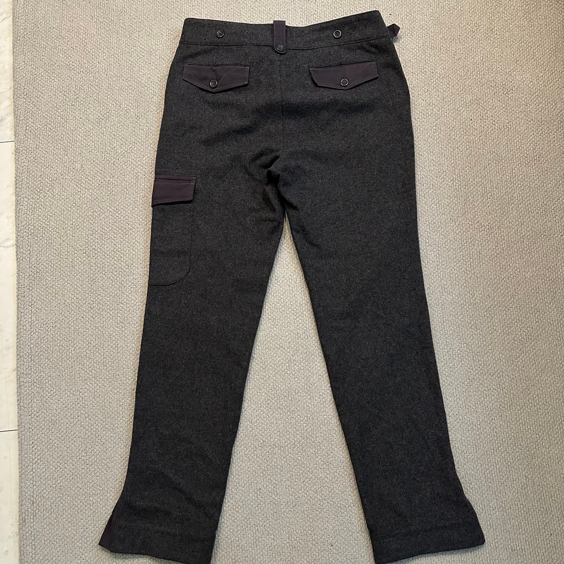 올드갭 GAP 울 세미플레어 카고 팬츠 상품이미지9