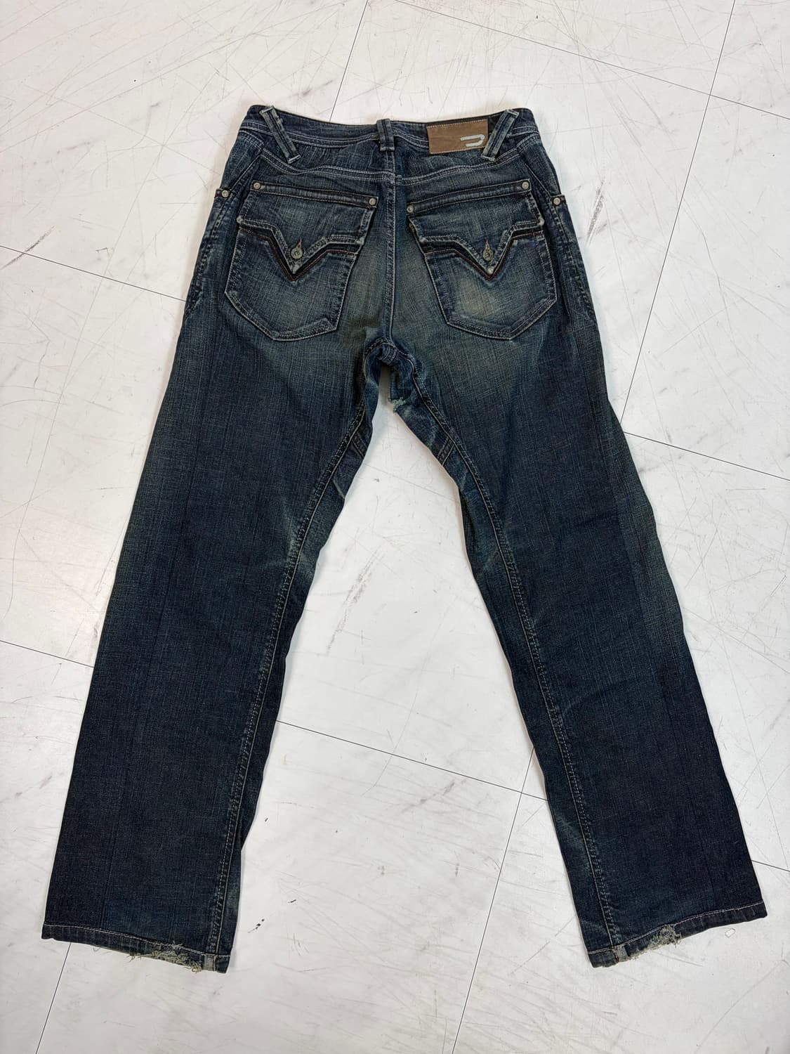 a599) 30 디젤Diesel 스트레이트 데님/청바지 상품이미지5
