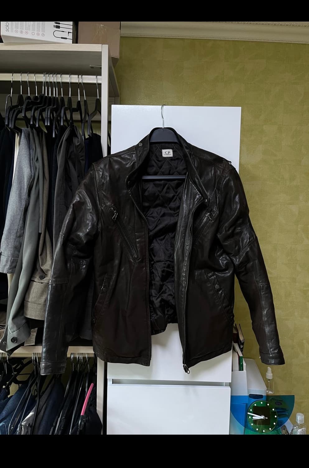 Cp 컴퍼니 가죽자켓 상품이미지2