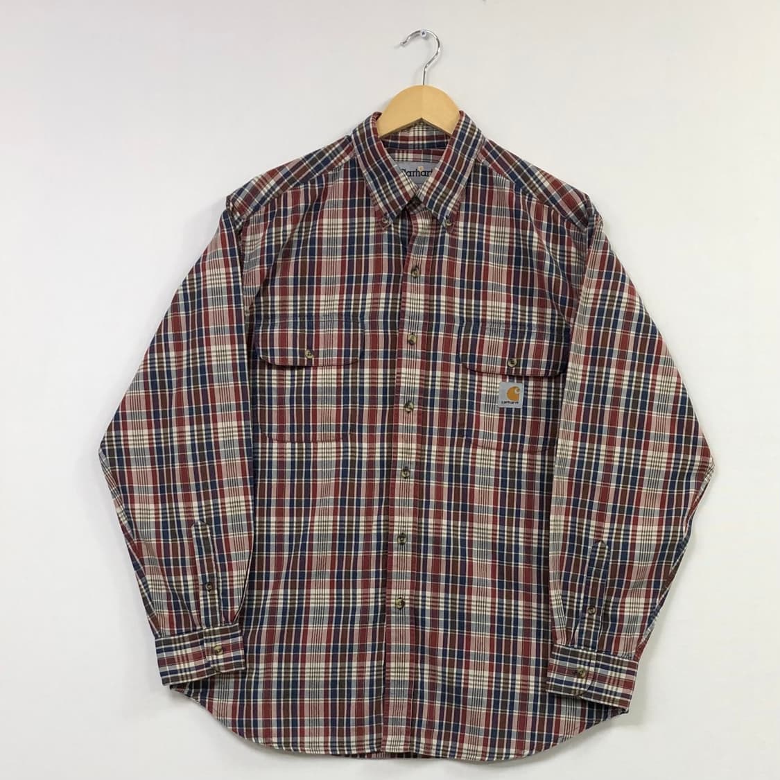 XL 칼하트 체크 워크 셔츠 상품이미지2