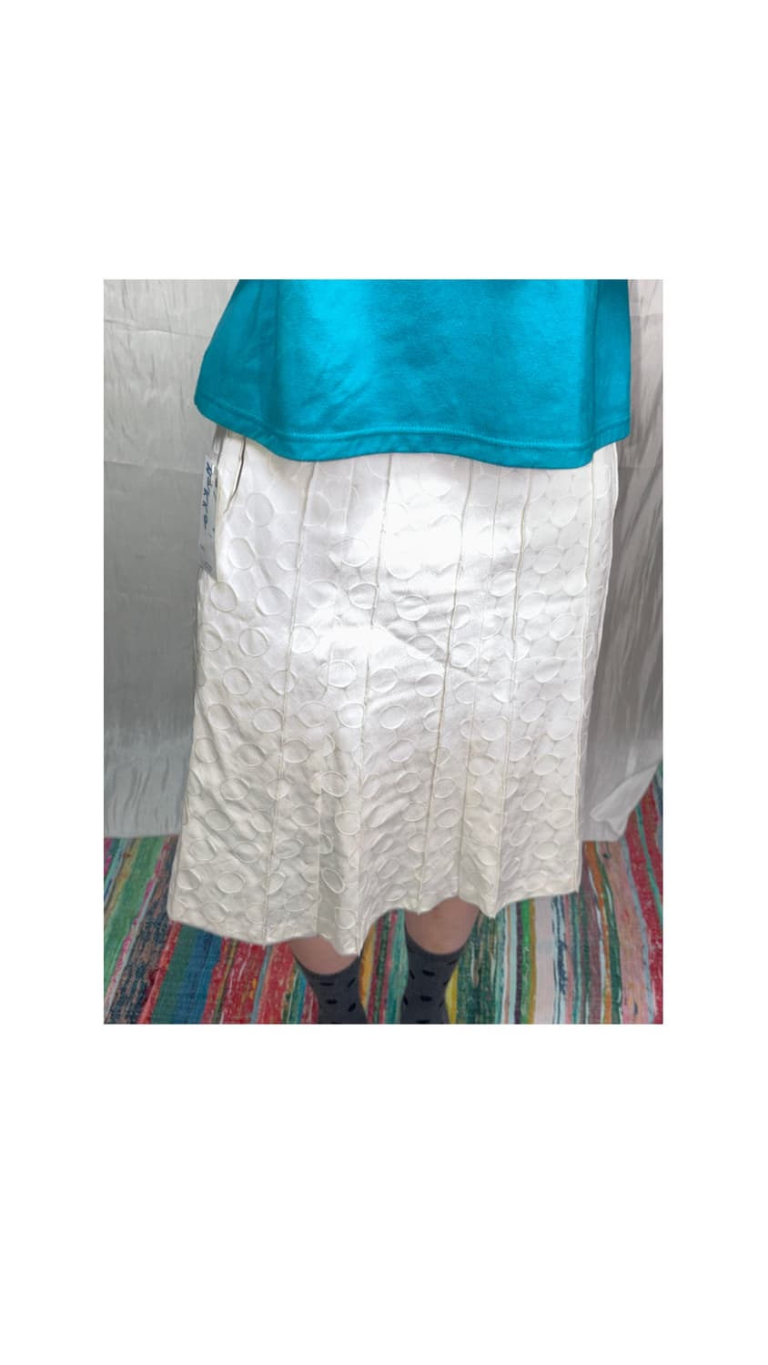 Dotty Cotton Midi Skirt 상품이미지6