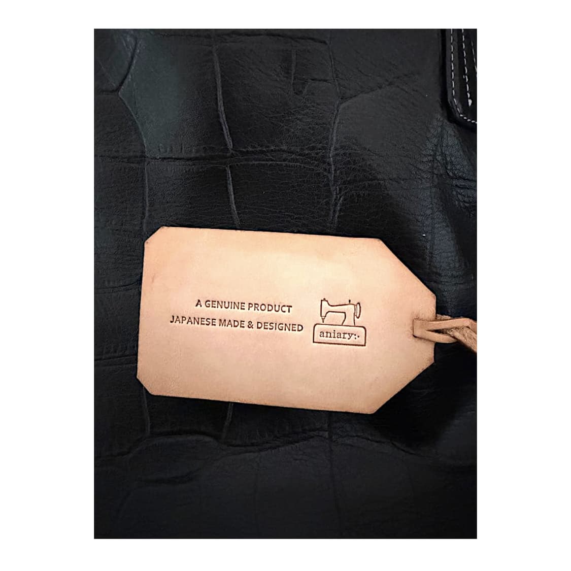 아니아리 aniary 크로크 엠보 앤티크레더 보스톤백 포터 매니아 추천 상품이미지7