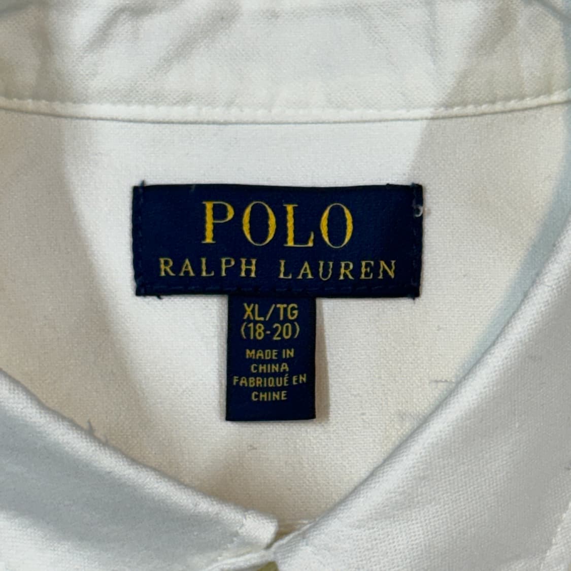 여M) 폴로 랄프로렌 클래식 화이트 옥스포드 셔츠 상품이미지6