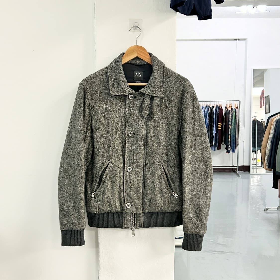 아르마니 익스체인지 블루종 자켓  상품이미지1