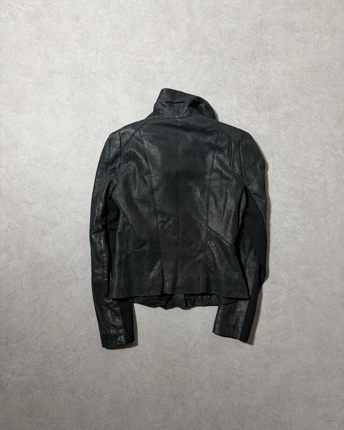 마쥬 하이넥 램스킨 레더자켓  상품이미지3