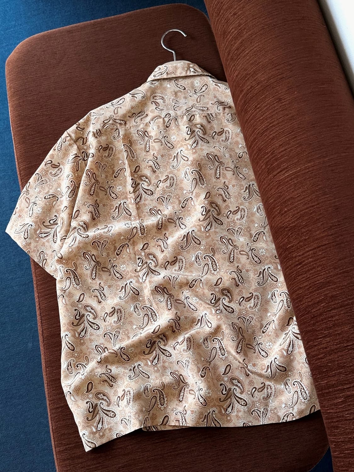 Light fabric design pattern H/S shirt 상품이미지7