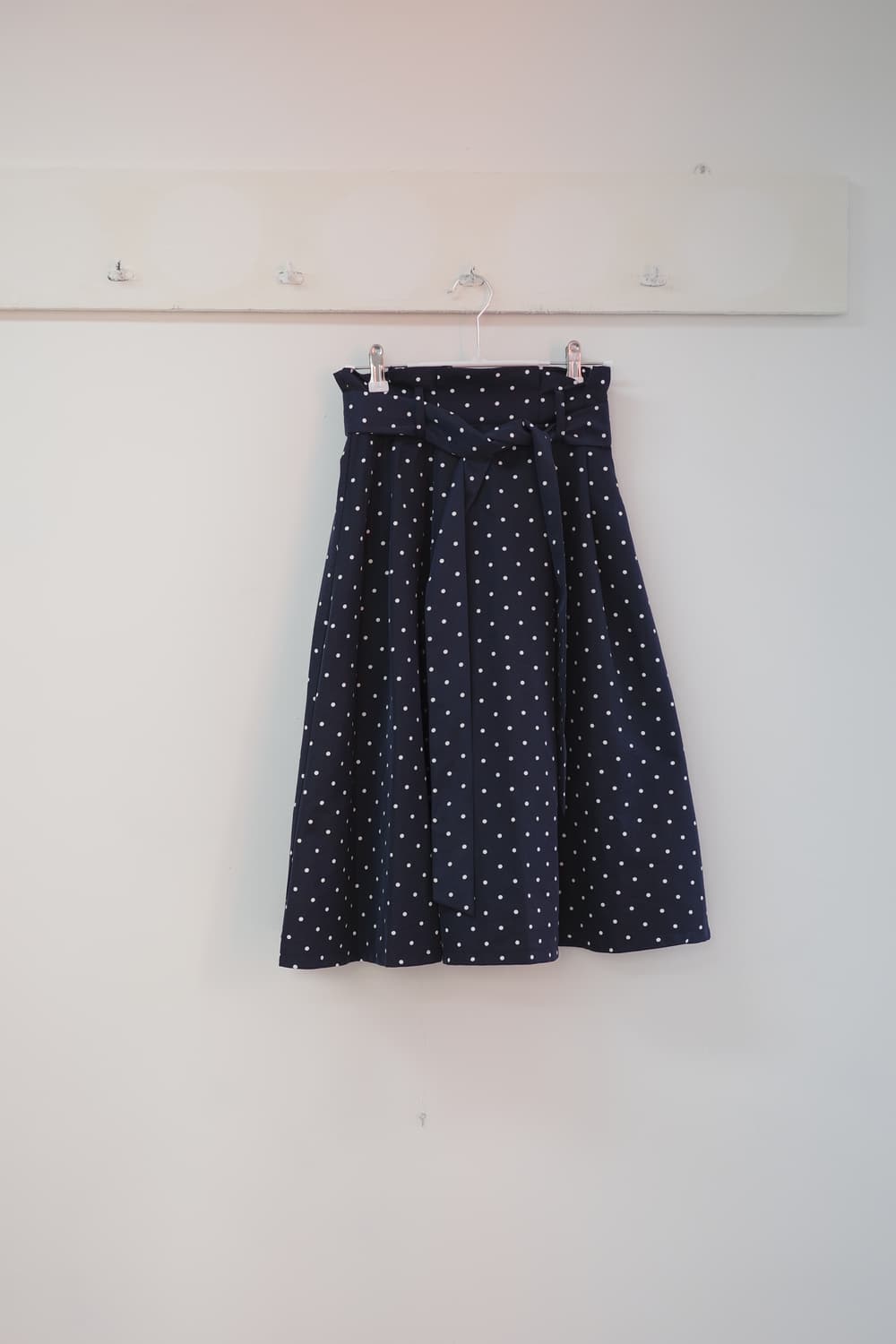  Dot navy skirt 상품이미지3