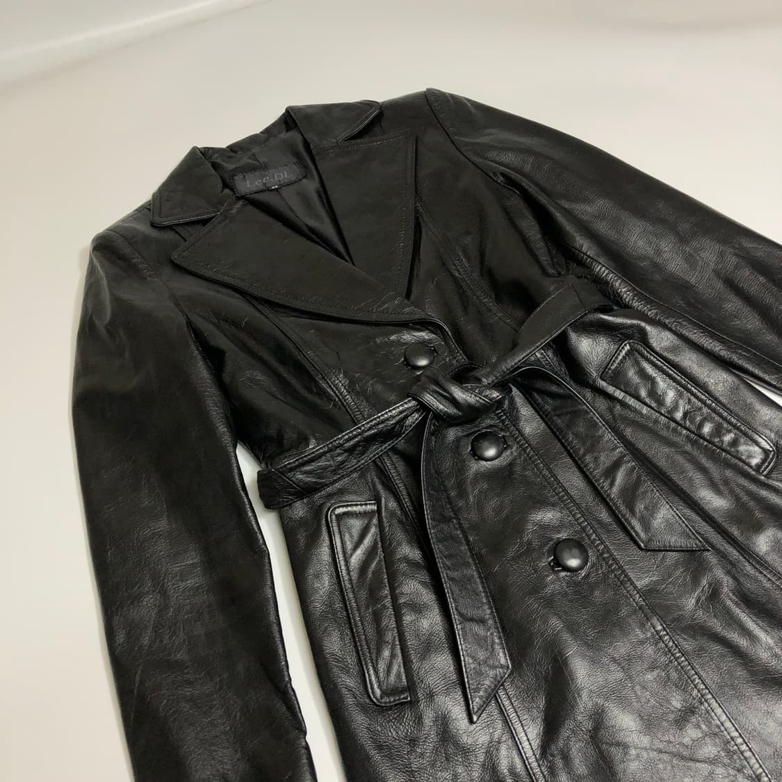 Lee.DL 소가죽 코트 55 상품이미지3