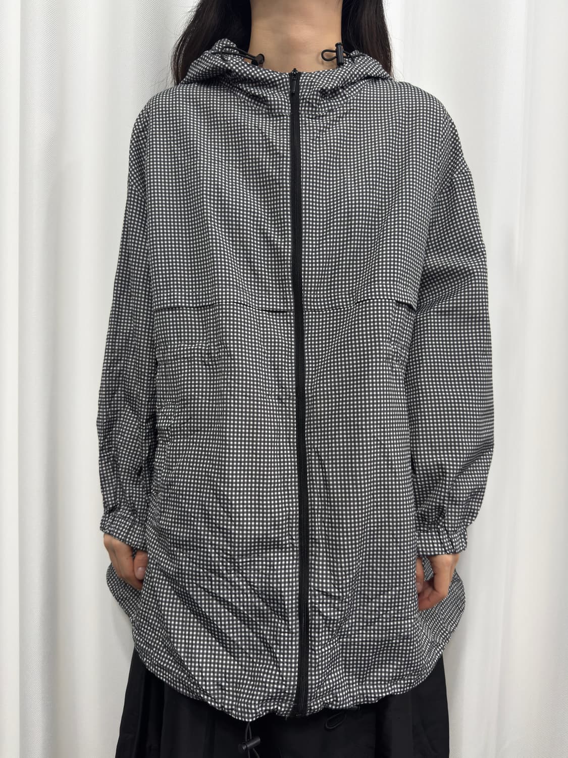 check hood jacket 상품이미지2