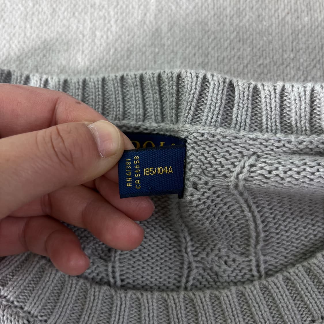 105 폴로랄프로렌 꽈배기 니트 상품이미지5