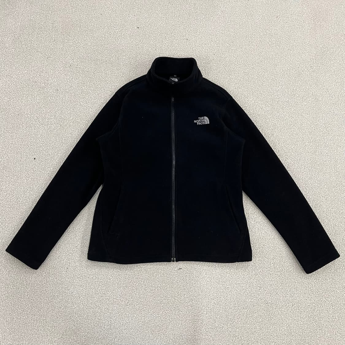 [XXL] 노스페이스 블랙 플리스 집업 자켓 0105M1 상품이미지1