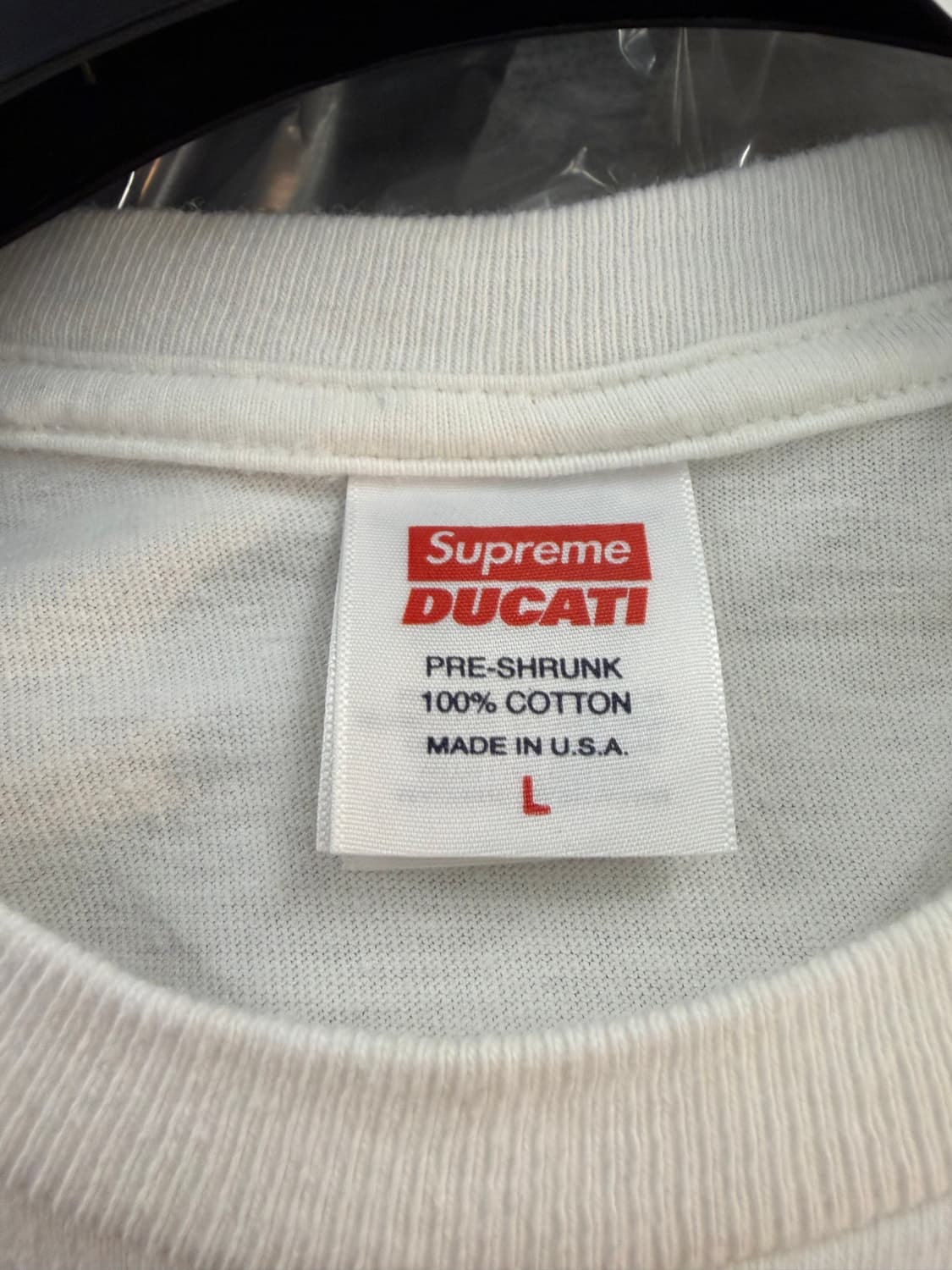 Supreme x Ducati Logo T-Shirt L 상품이미지5