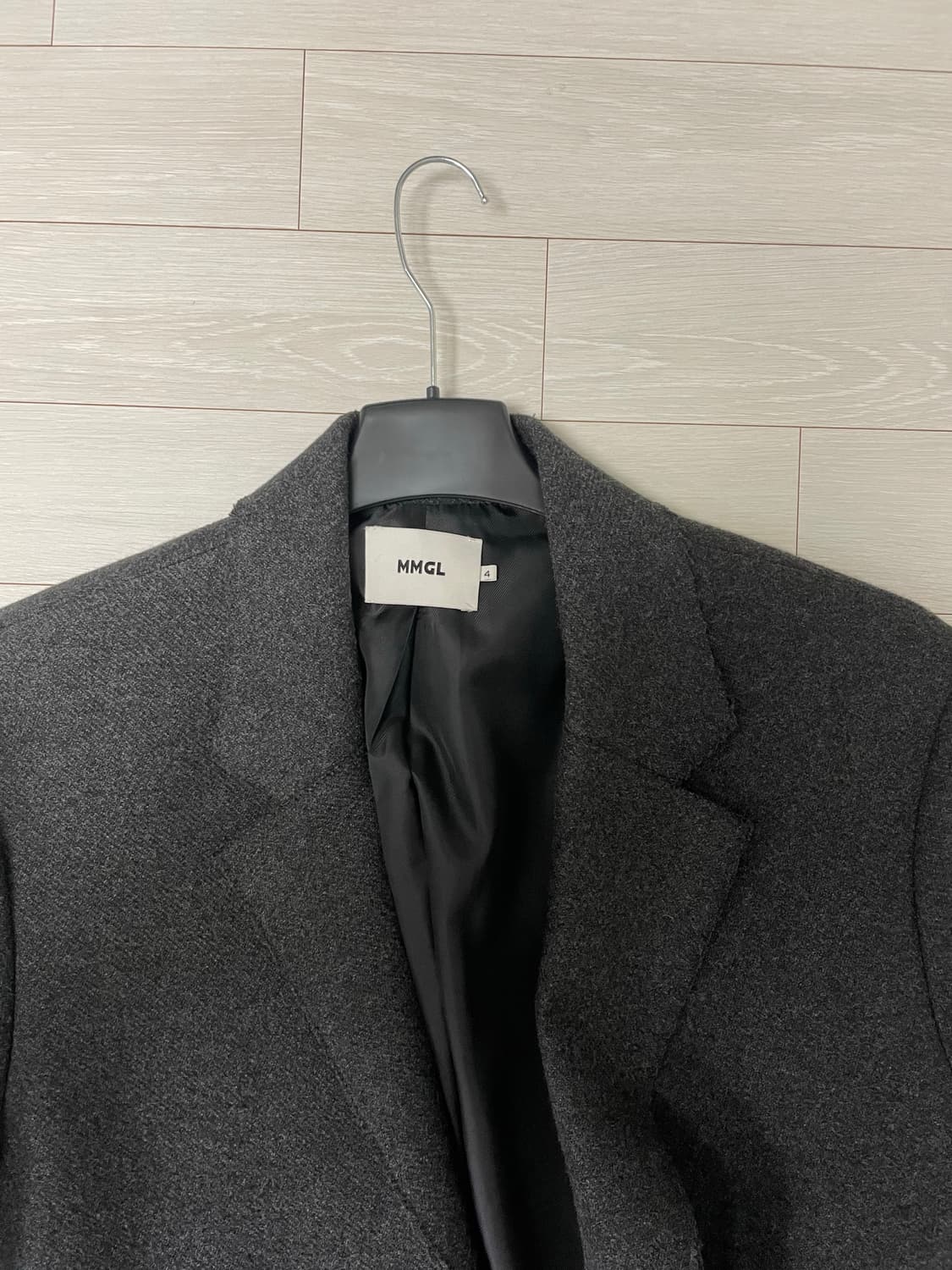 MMGL BLAZER COAT (CHARCOAL) 상품이미지2