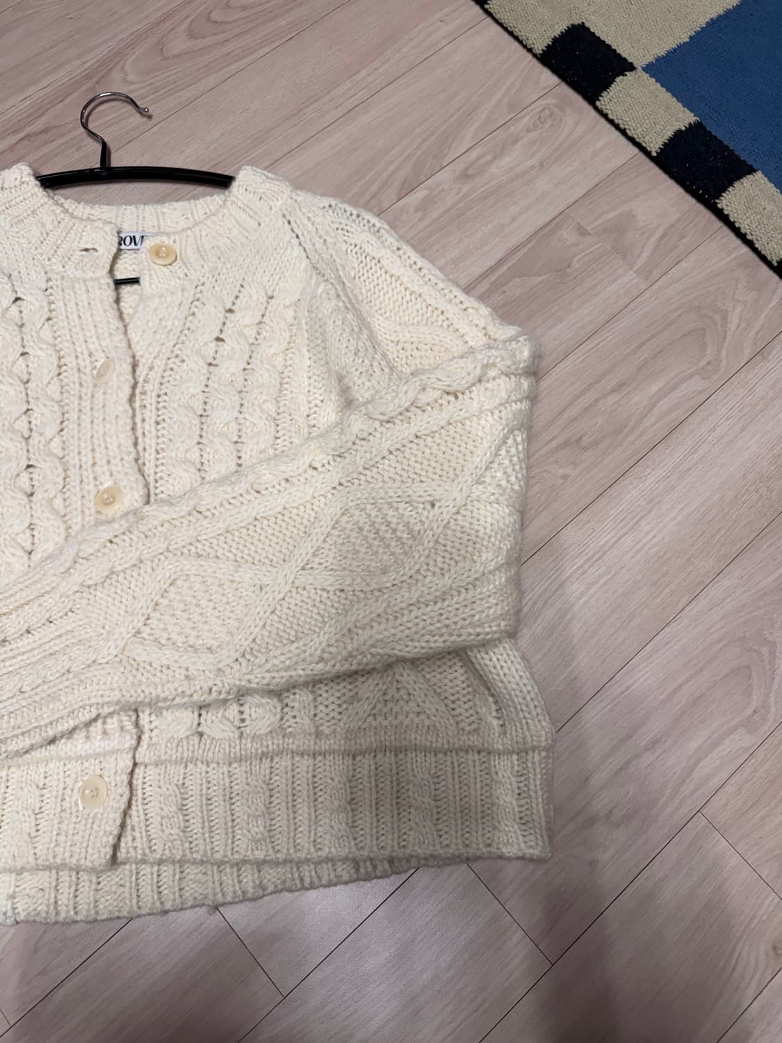 그러브 베이지 니트  상품이미지1