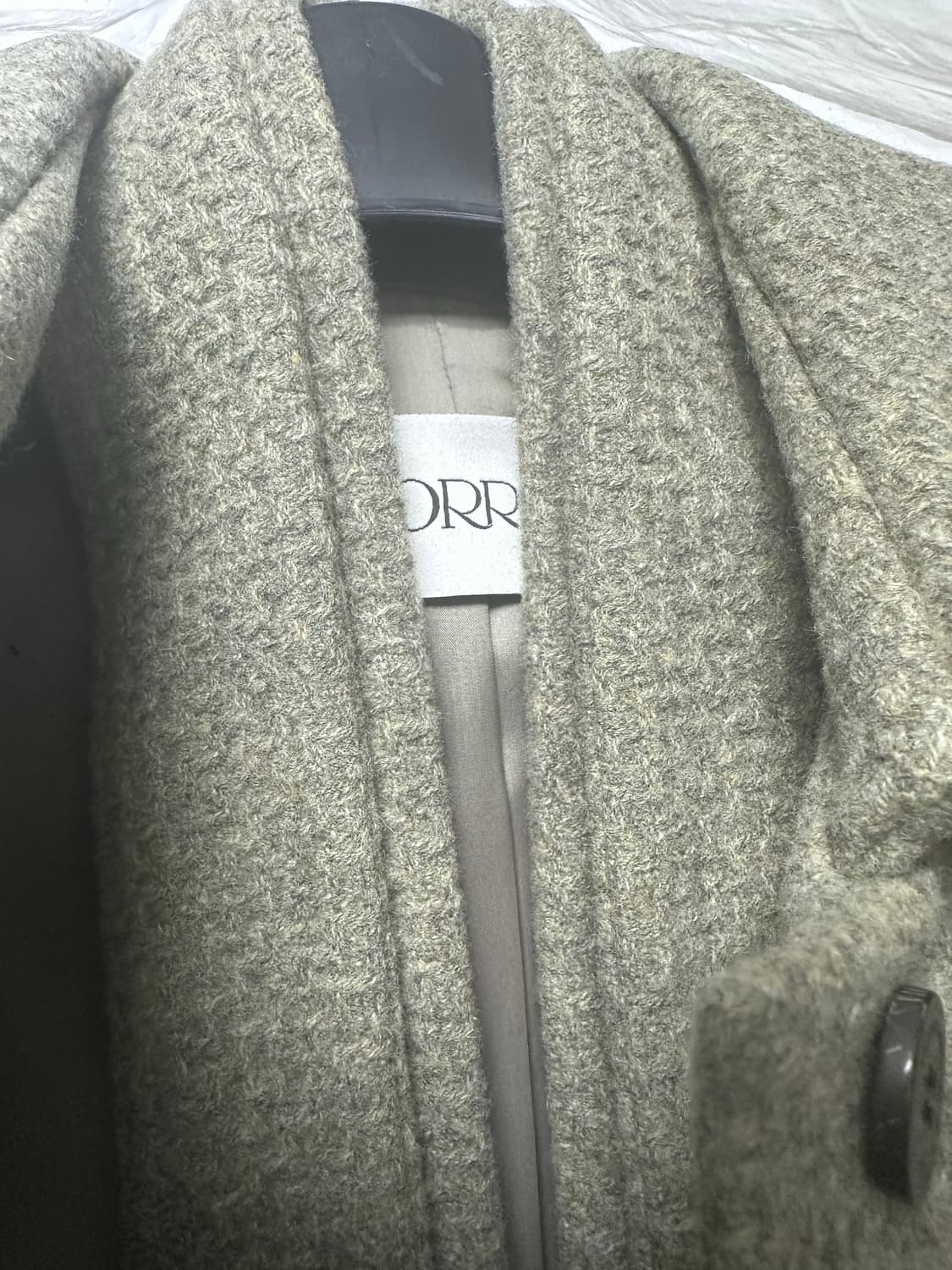 [새상품] 오르 ORR 벨티드 울 100% 트위드 자켓 상품이미지7