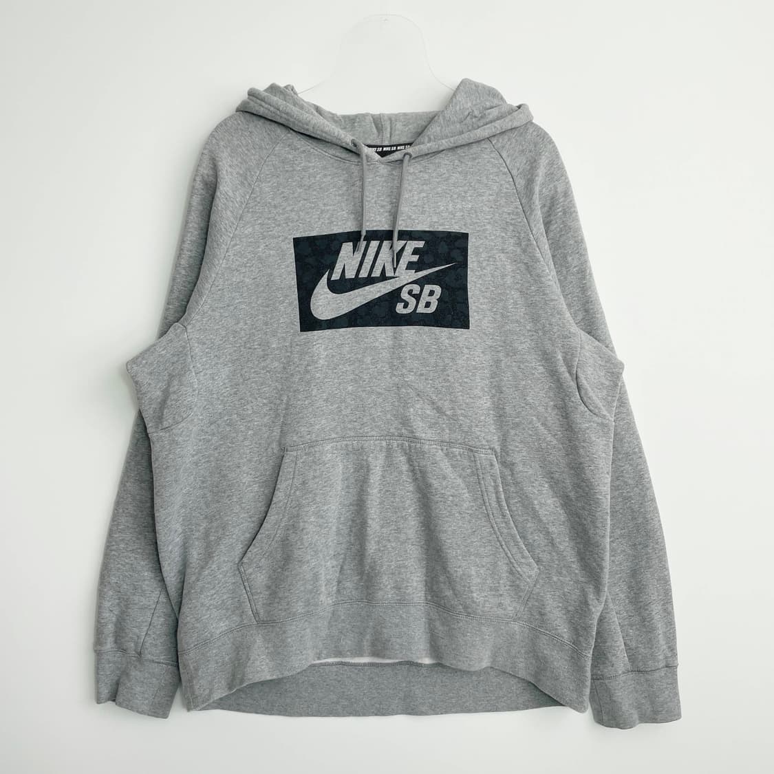 A2 나이키 SB 아이콘 후드티 그레이 XL사이즈 상품이미지1