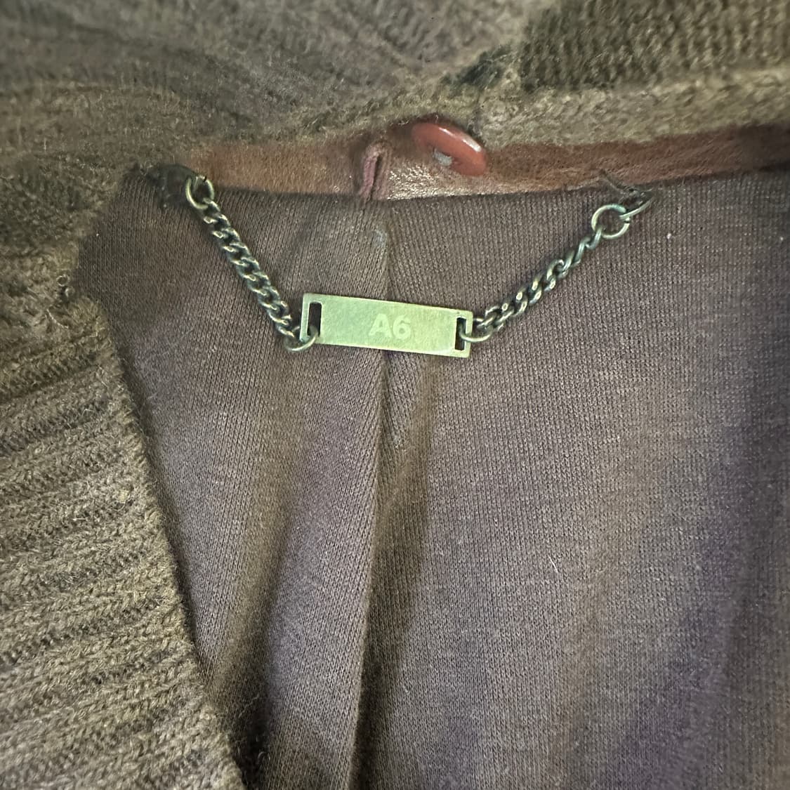 실측확인 양가죽 울 후드 자켓 0428D 상품이미지3