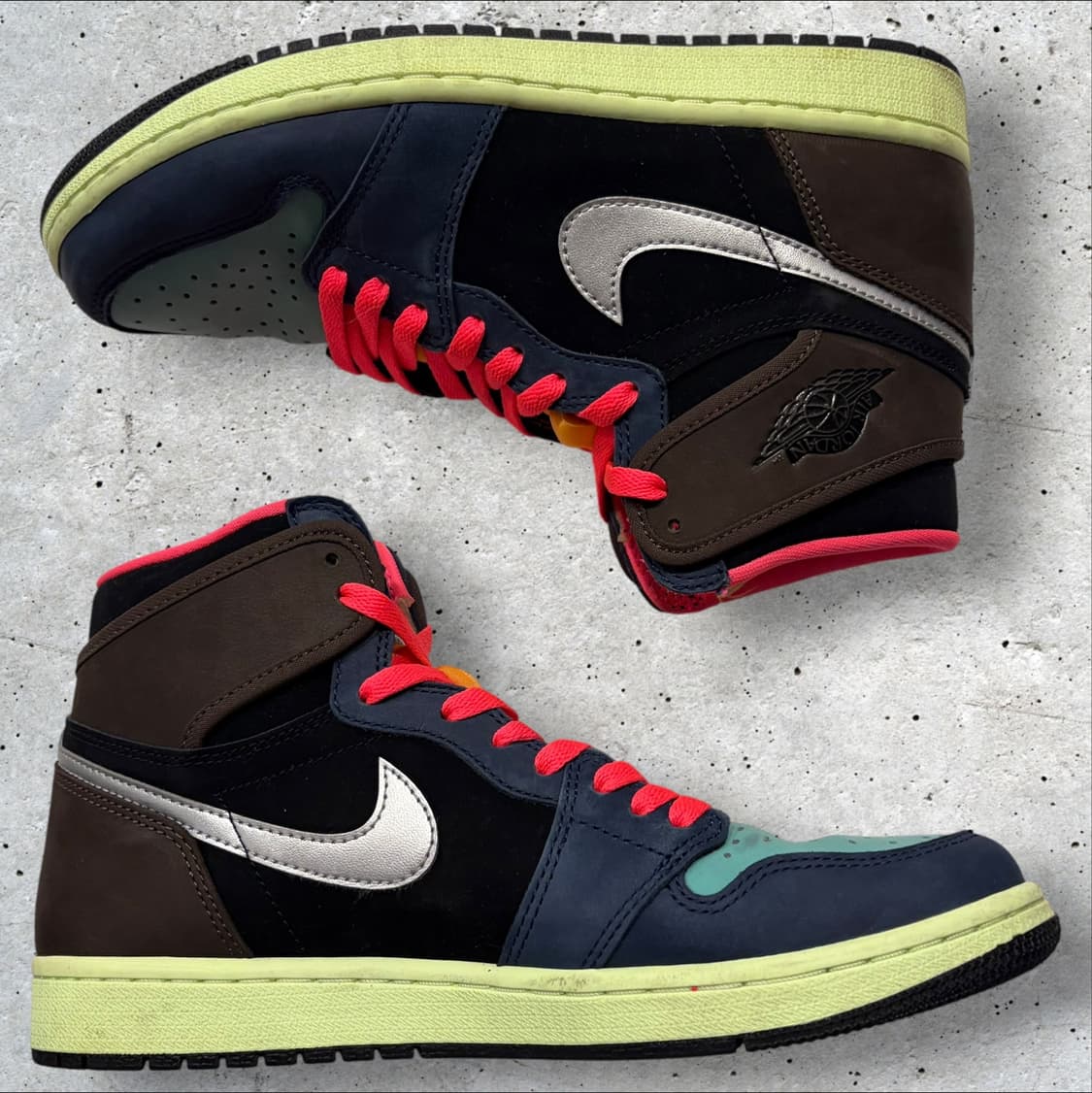 [265] 나이키 에어 조던1 하이 바로크 브라운 멀티컬러 상품이미지2
