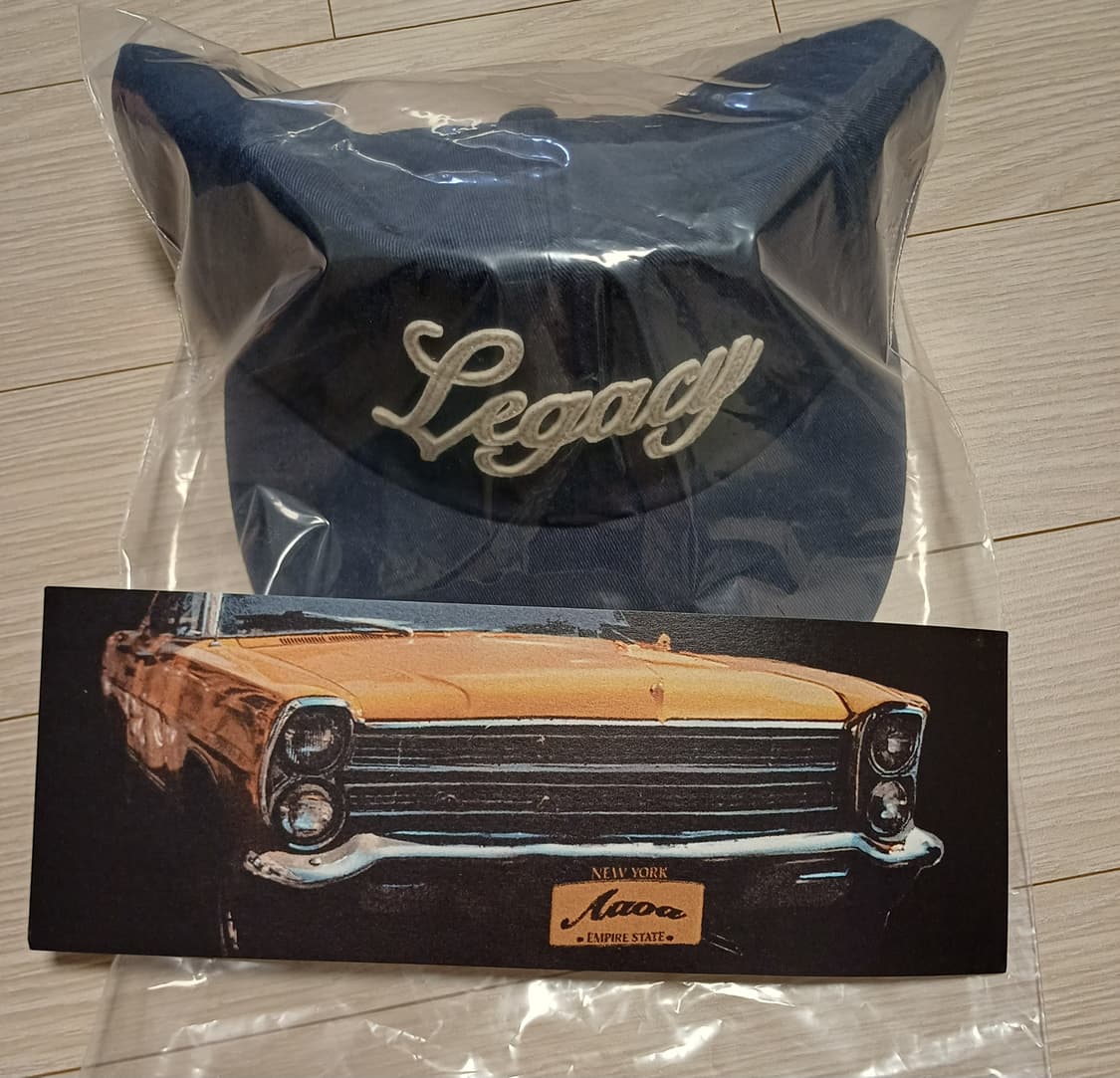 AAOA 레거시 워시드 캡 네이비 새상품 상품이미지3