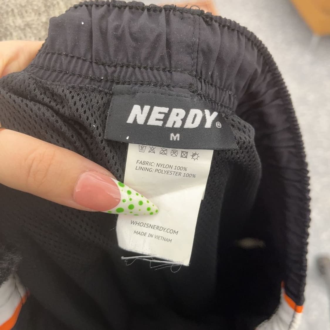 널디 레트로 빈티지 Y2K 오렌지 라인 트랙팬츠 M C09075 상품이미지5