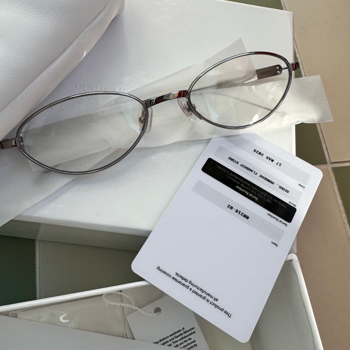 젠틀몬스터x마르지엘라 MM216 상품이미지3