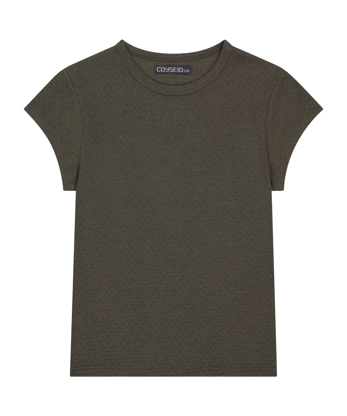 코이세이오 038 PURE T-SHIRT CHARCOAL 상품이미지1