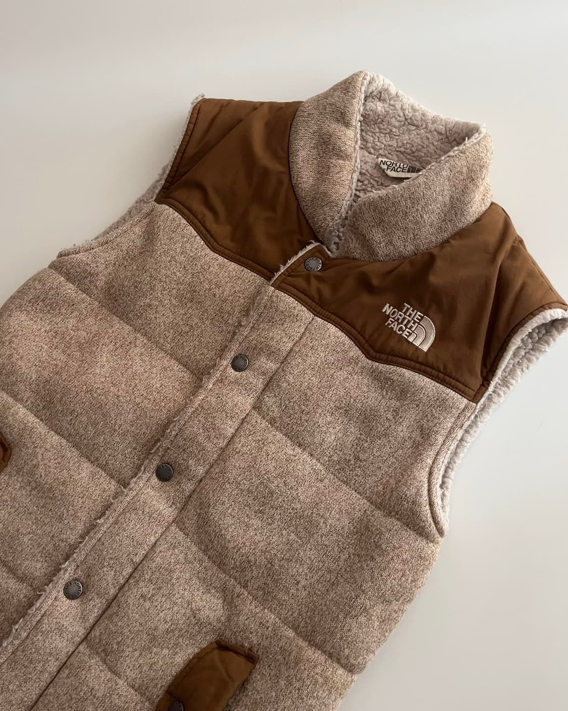 노스페이스 플리스 안감 베스트 s 상품이미지4