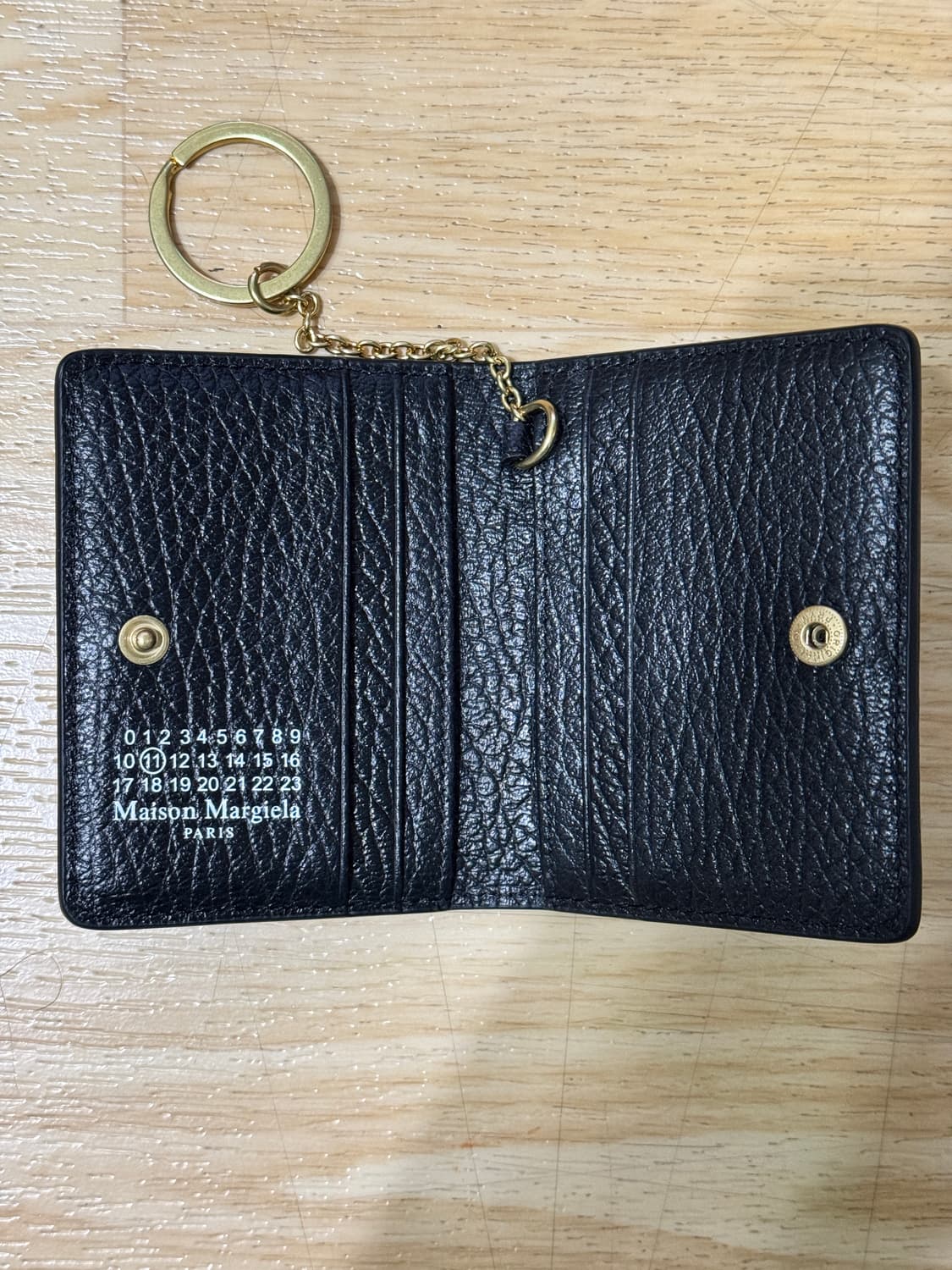 메종 마르지엘라 블랙 키링 카드지갑 상품이미지2