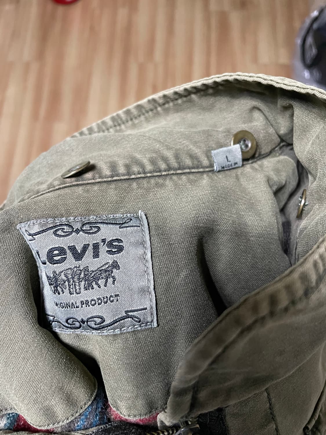 리바이스 밀리터리 헌팅 자켓 상품이미지3