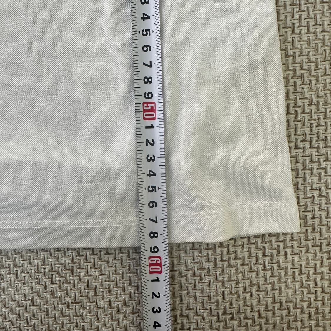 90 까스텔바작 자수 화이트 카라 반팔티 0416D 상품이미지6