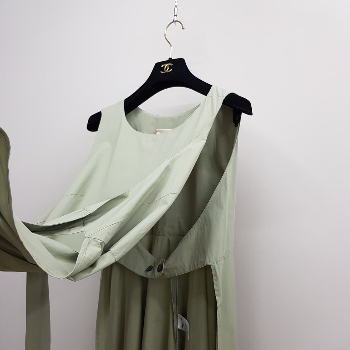 에리카 카발리니 이태리 코튼 플레어 롱 원피스 38사이즈 상품이미지5