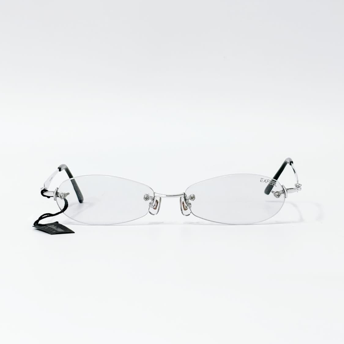 EXFEEL 실버 틴트 무테 데드스탁 빈티지안경 상품이미지2
