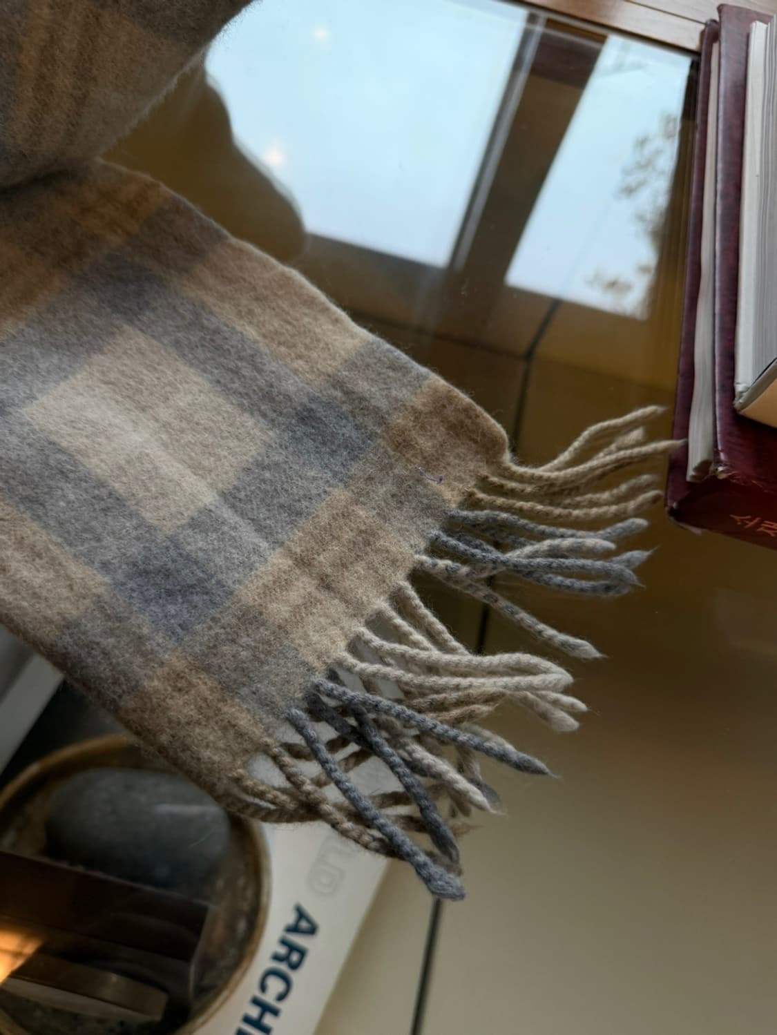 BEGG 앙고라 울 머플러 상품이미지3