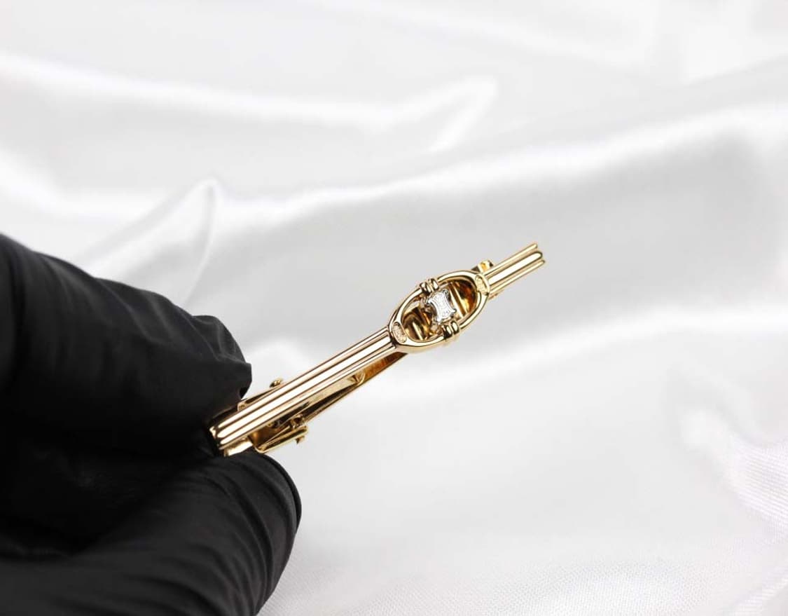 셀린느 A등급 5cm 남자 명품 넥타이핀 빈티지 상품이미지5