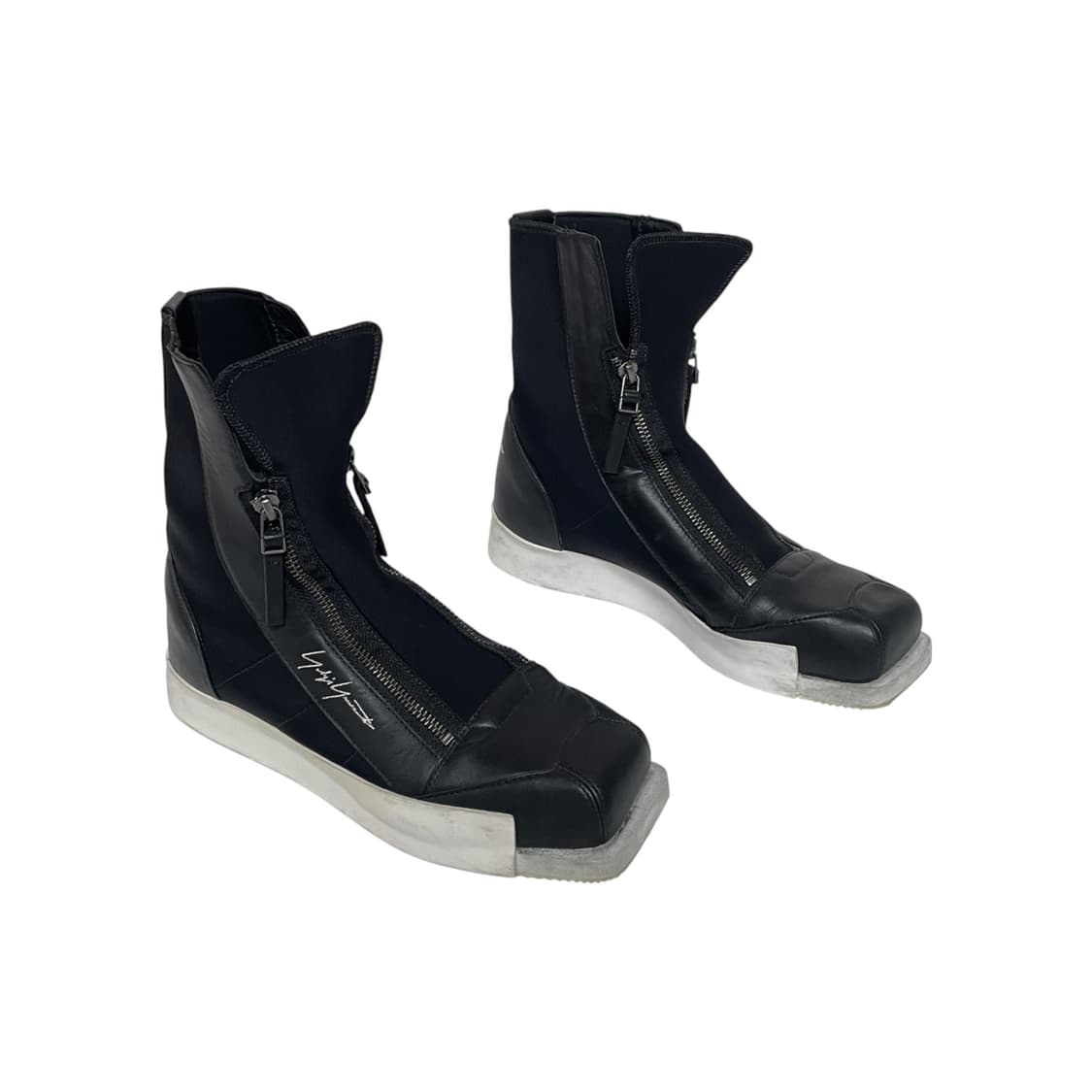 요지 야마모토 스퀘어 지퍼 부츠 2016fw 상품이미지2