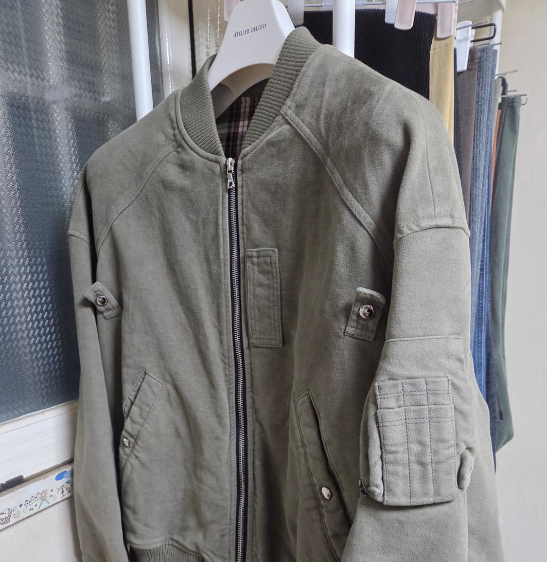 포커페이스 워시드 몰스킨 마원 상품이미지2